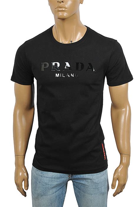 prada t shirt herr|Prada shirts for men.